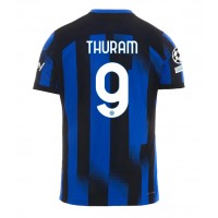 Billiga Inter Milan Marcus Thuram #9 Hemma fotbollskläder 2023-24 Kortärmad